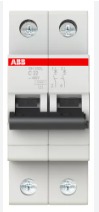 ABB Termomagnética Bipolar de 32 Amp 4,5kA Linea SH202