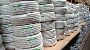 Genrod Caño Corrugado 3/4 (Ø20mm) x 25 mts